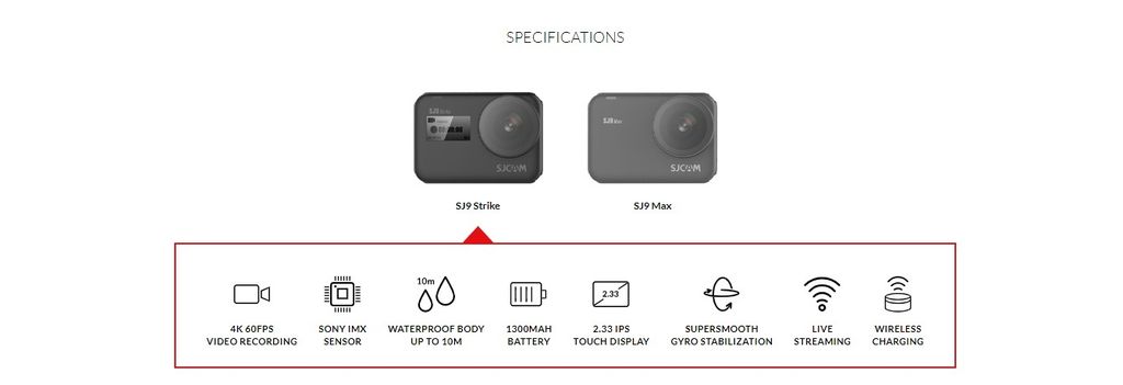 SJCAM SJ9 Strike dealstherapy.com