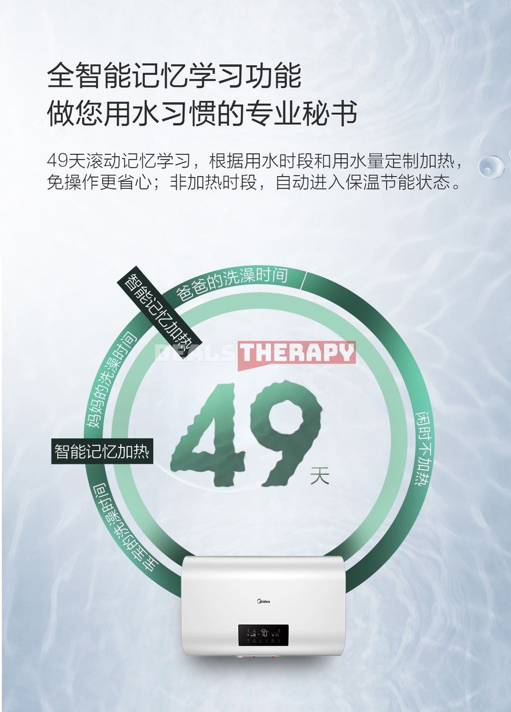 Midea Ultra Thin Electric Water Heater