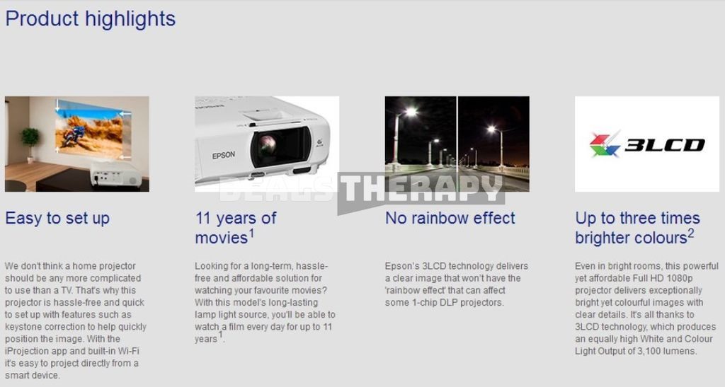 EPSON CH TW650