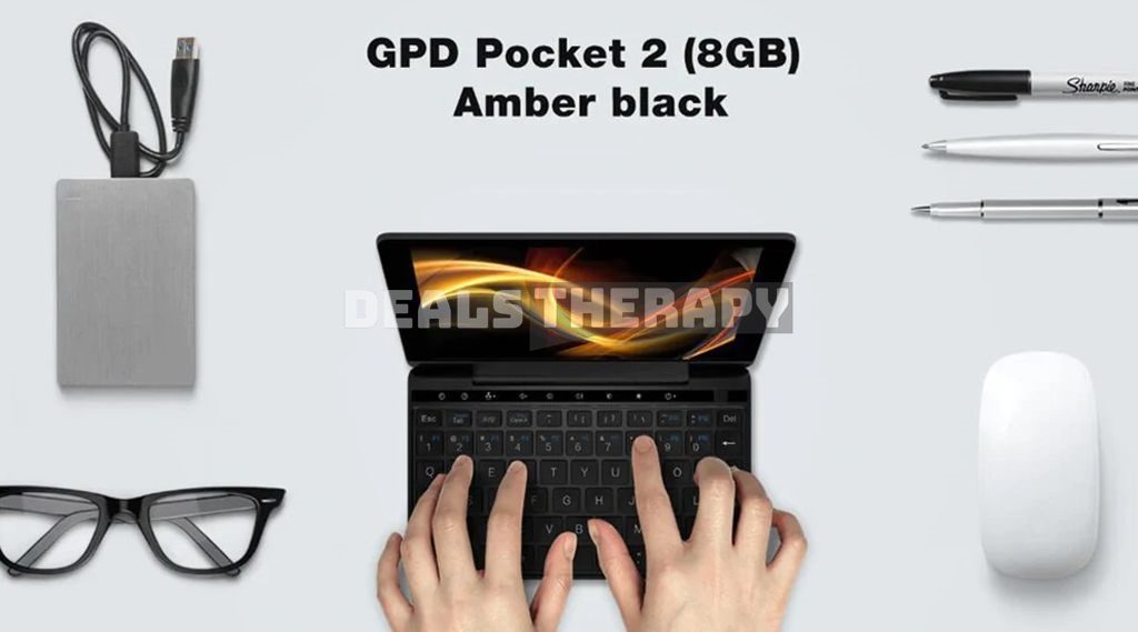 GPD Pocket 2 Amber Black