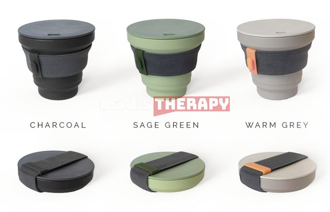 HUNU Folding Coffee Cup Fits In Your Jeans Pocket