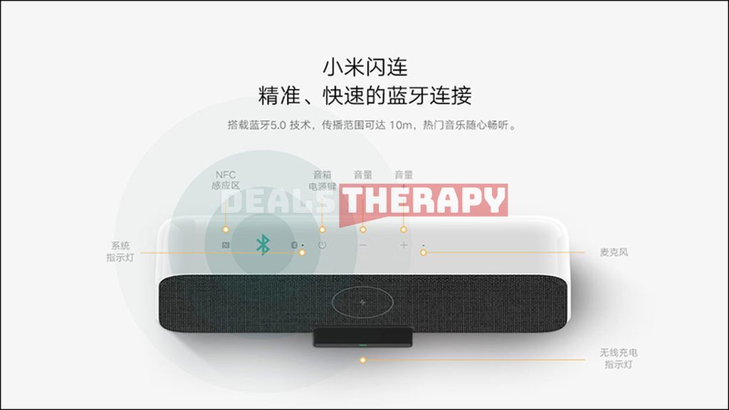 Xiaomi 2 in 1 Wireless Speaker Charger 30W MAX