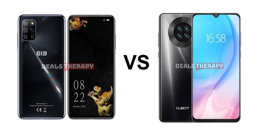 Elephone U5 vs Cubot Note 20 Pro