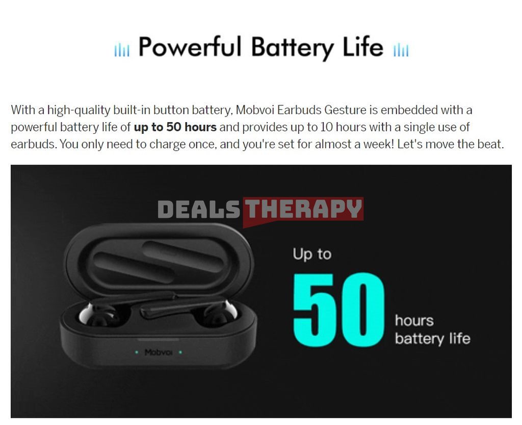 Mobvoi Earbuds Gesture