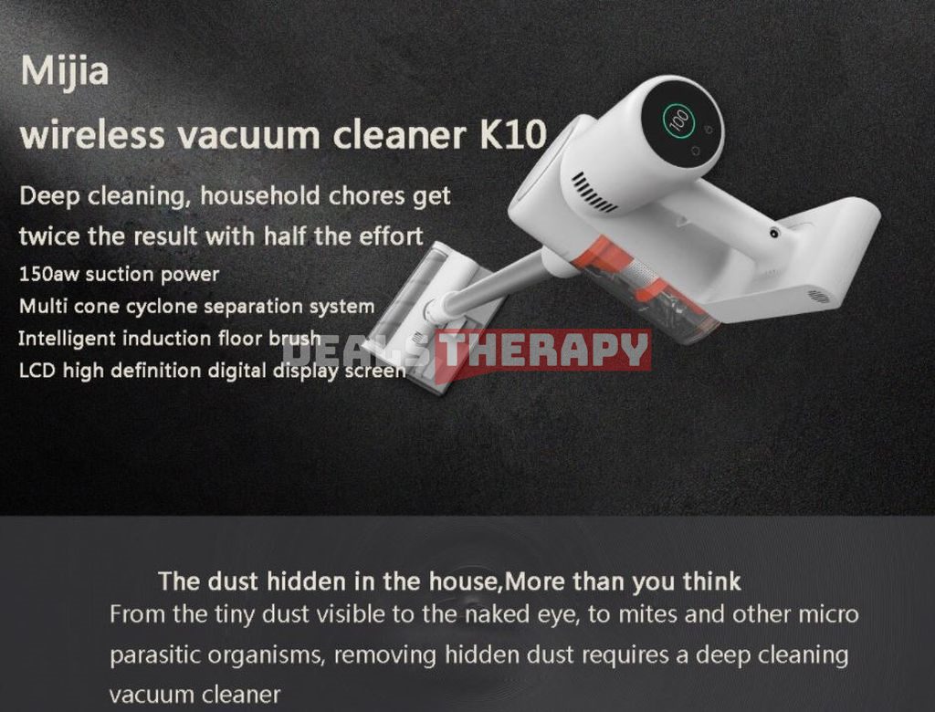 Xiaomi MIJIA Wireless Vacuum Cleaner K10