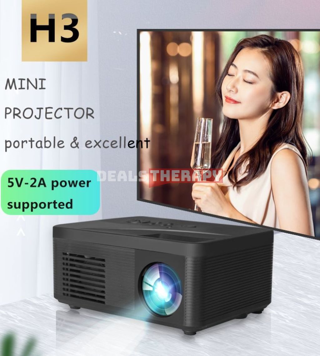 H3 HD Portable Mini LED Projector