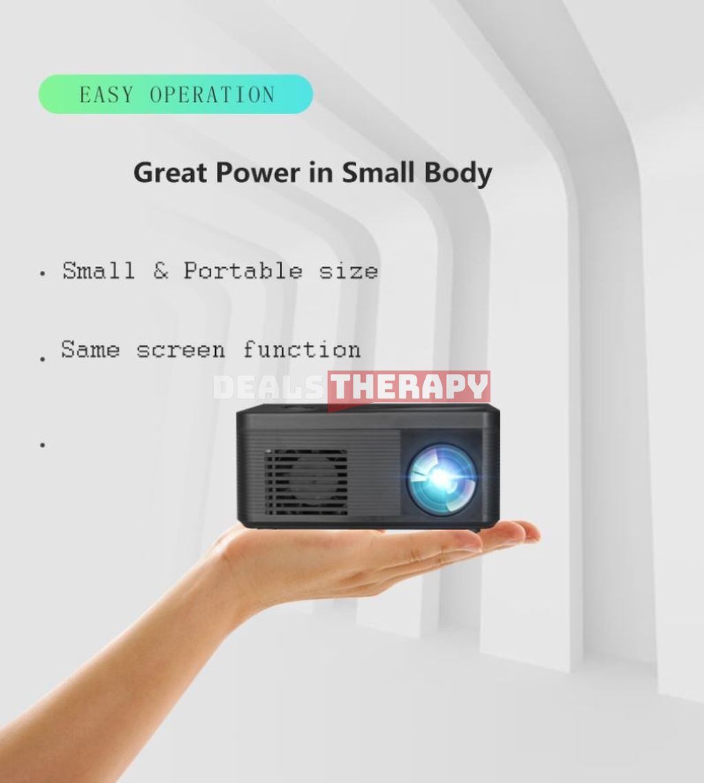 H3 HD Portable Mini LED Projector