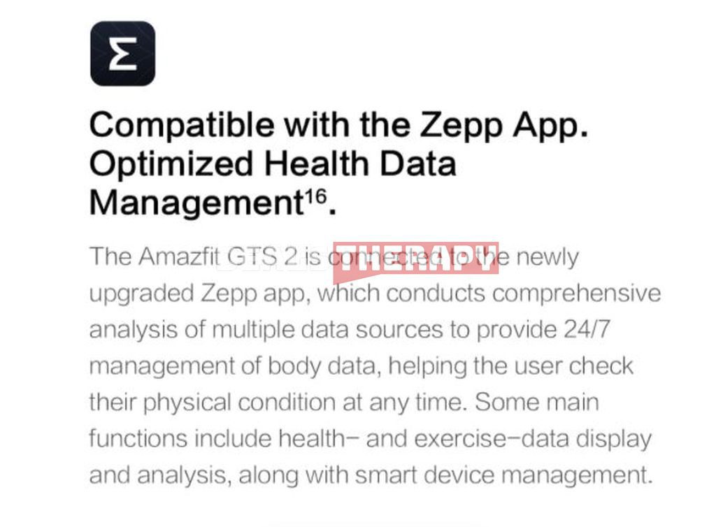 Amazfit GTS 2