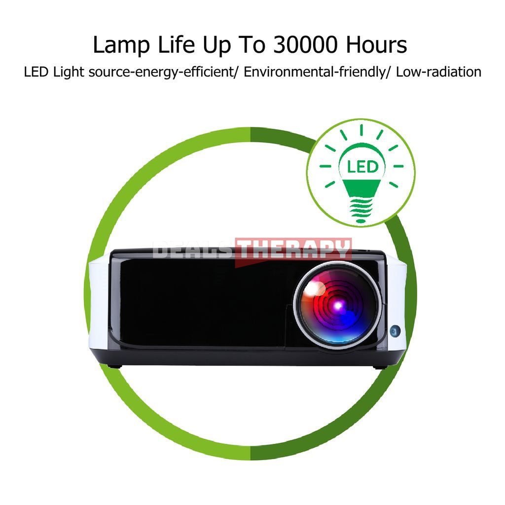 U68 Mini LED WIFI Projector