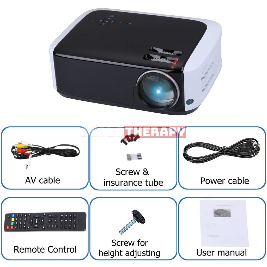 U68 Mini LED WIFI Projector