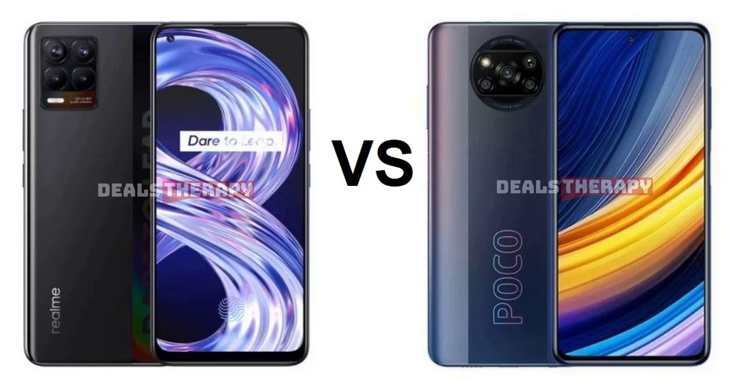 Realme 8 vs Poco X3 Pro