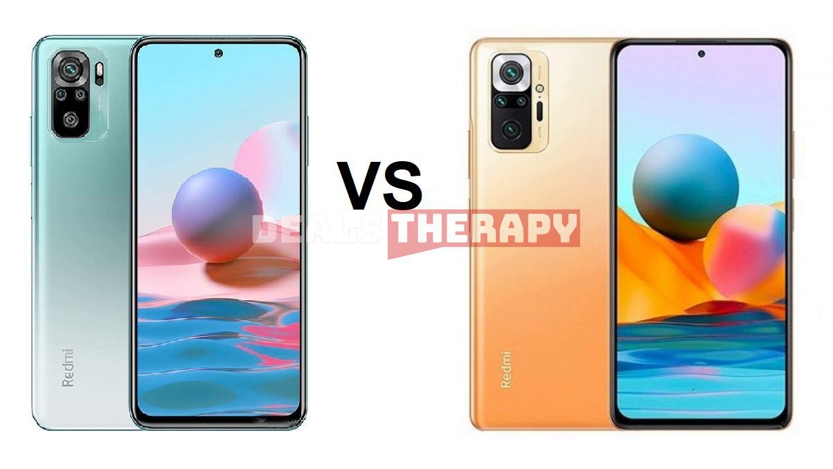 Xiaomi Redmi Note 10 vs Xiaomi Redmi Note 10 Pro