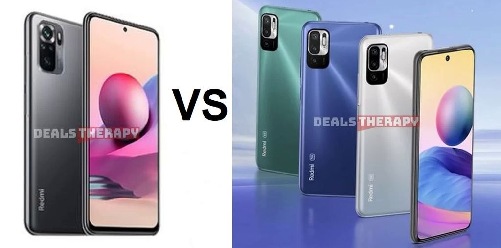 Xiaomi Redmi Note 10S vs Xiaomi Redmi Note 10 5G