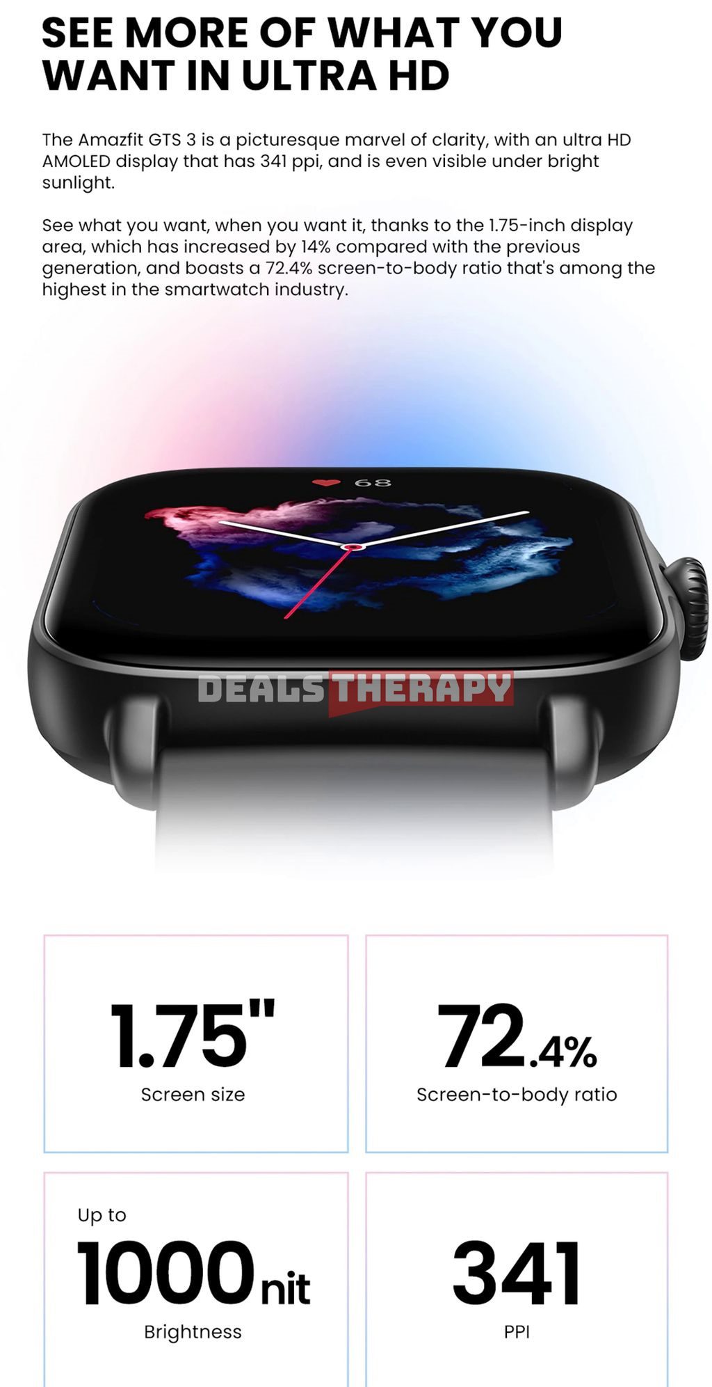 Amazfit GTS 3 