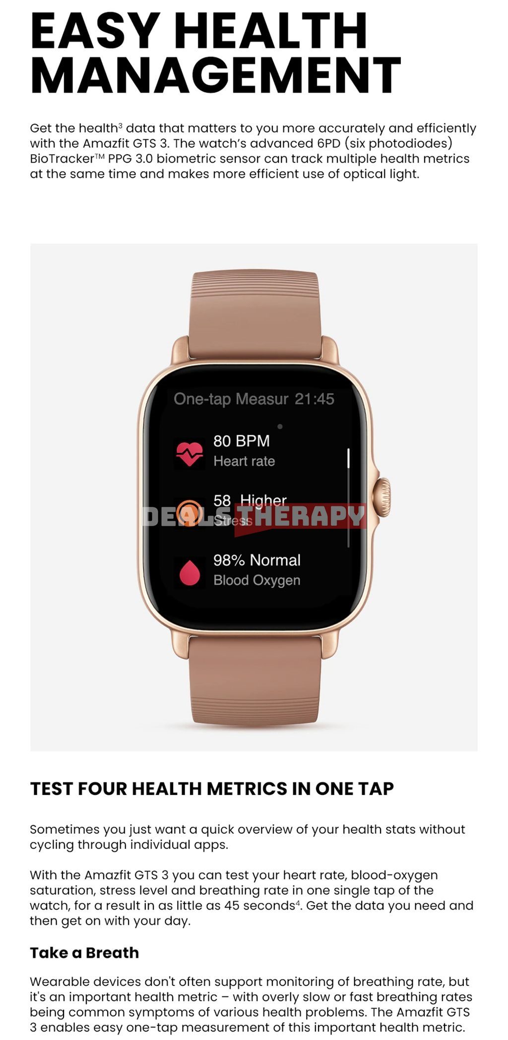 Amazfit GTS 3