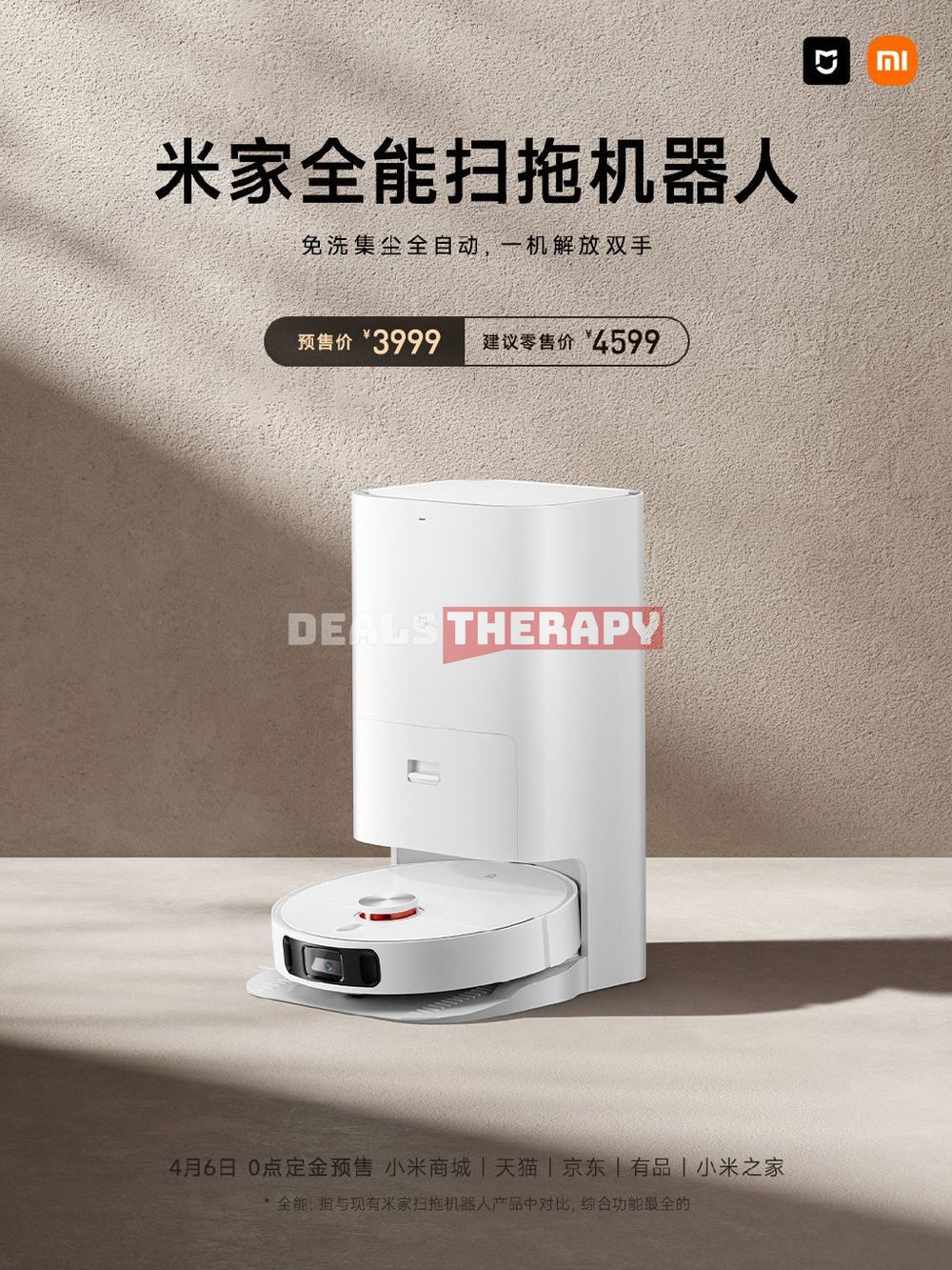 Xiaomi MIJIA All Round Sweeping and Mopping Robot Cleaner