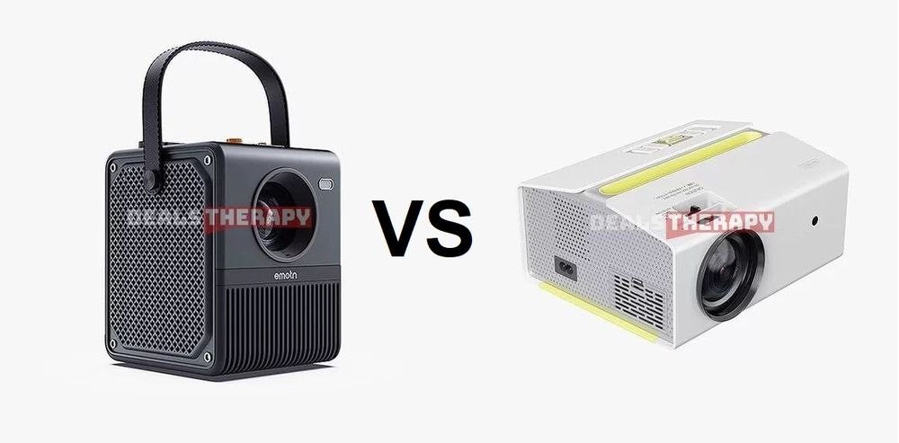Emotn H1 vs Emotn C1: Compare 1080P and 720P Projectors
