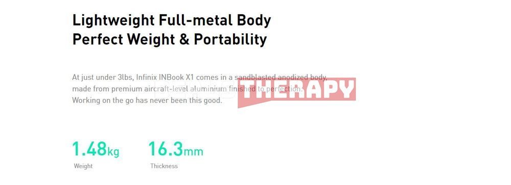 Infinix INBook X1 Pro
