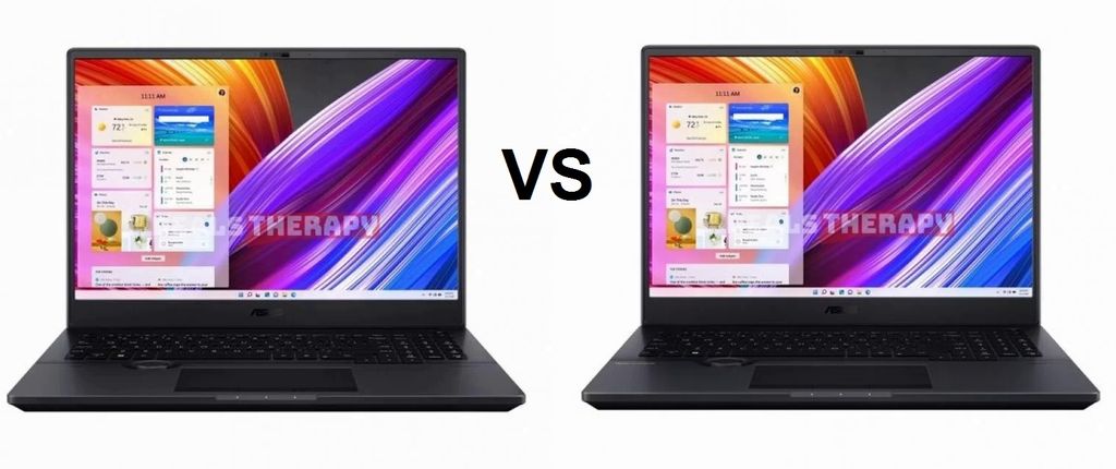 ASUS ProArt Studiobook 16 OLED vs ASUS ProArt Studiobook Pro 16 OLED