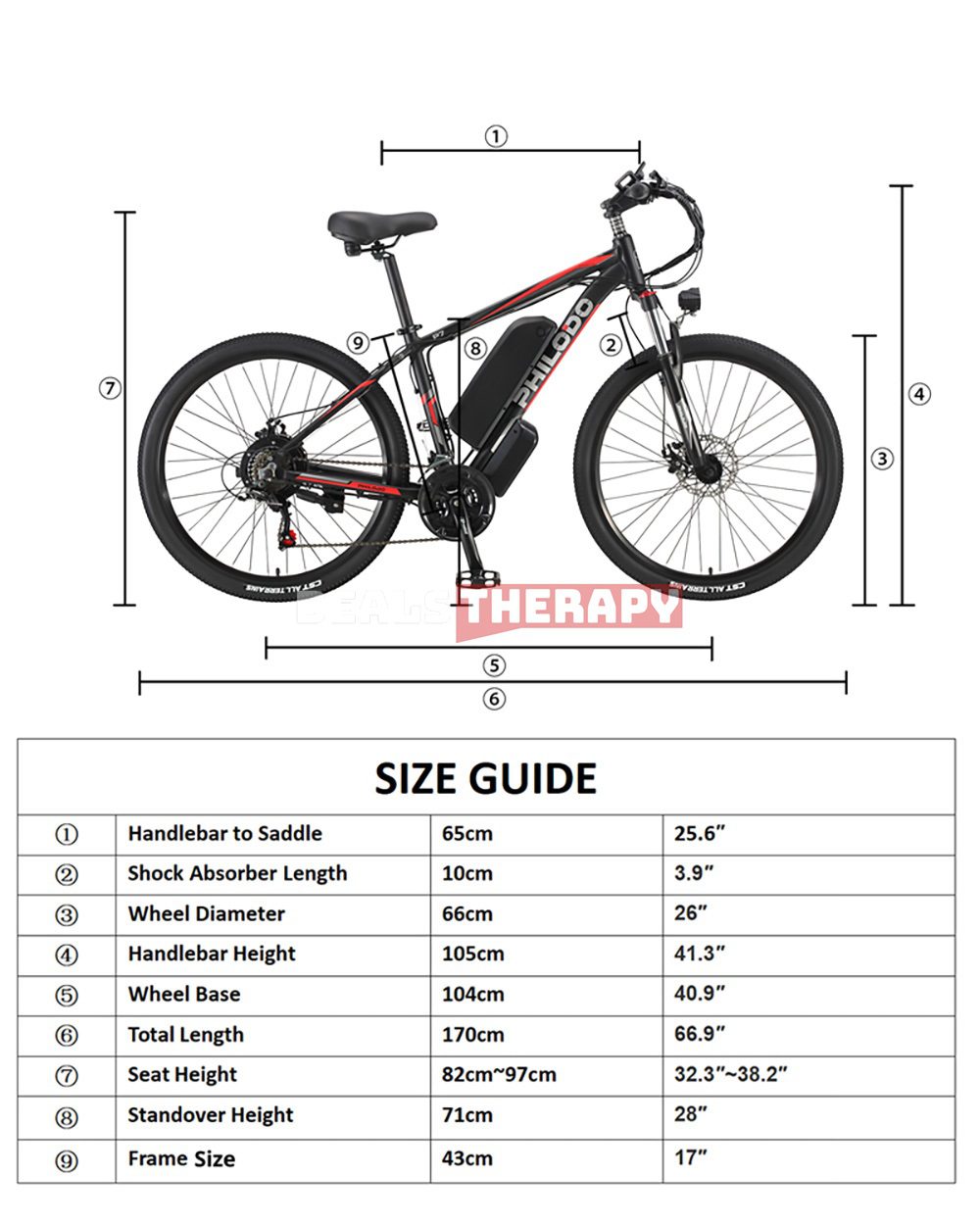 PHILODO H7 26 Inch