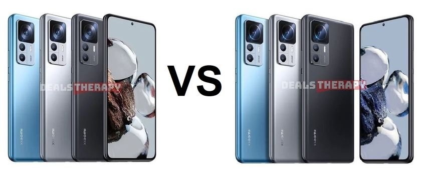 Xiaomi 12T vs Xiaomi 12T Pro