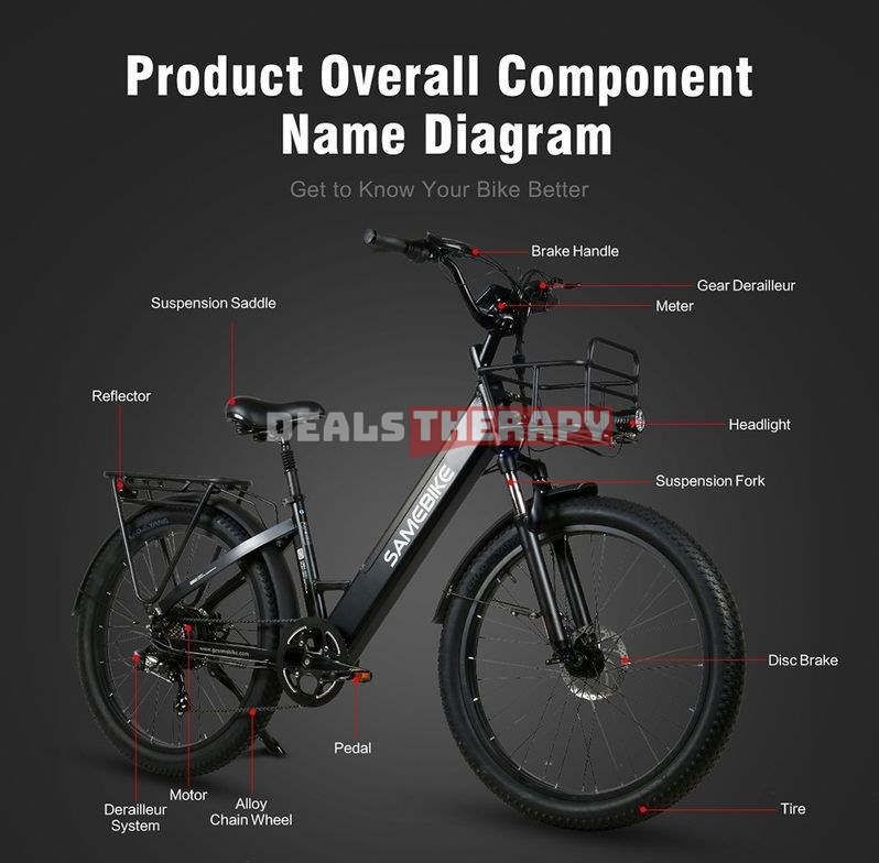 Samebike RS A01