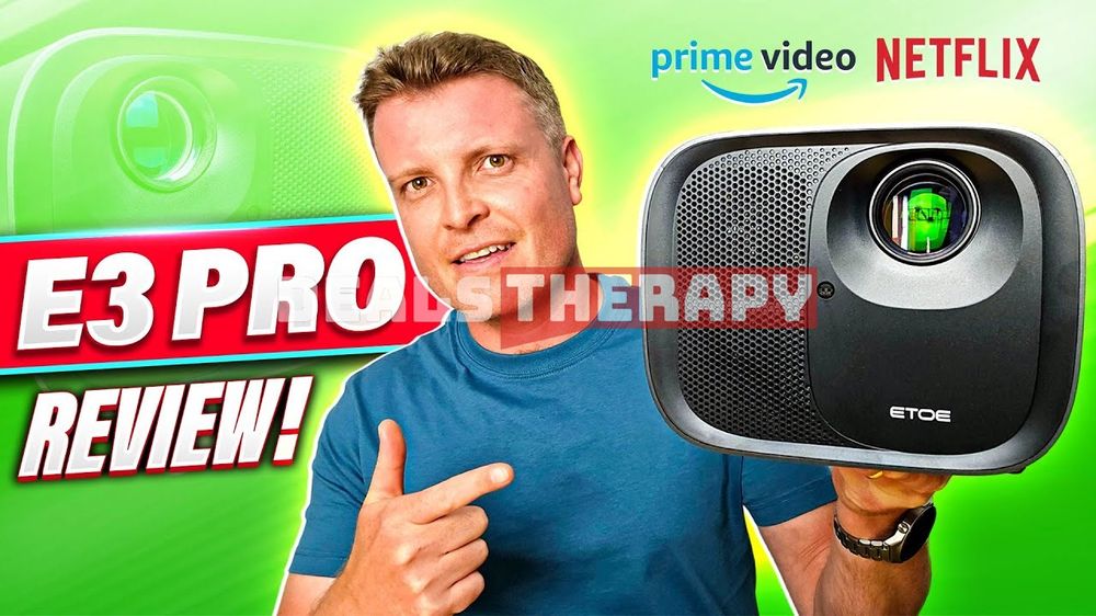 Can ETOE E3 Pro Projector Replace a Smart TV? Video Review, Pros and Cons