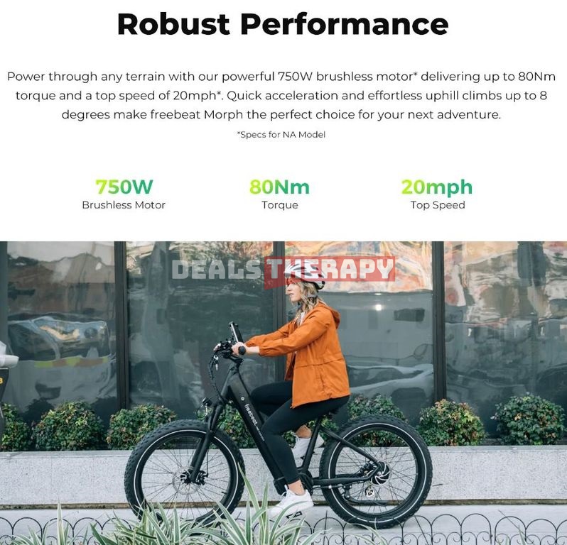 Freebeat Morph 2 in 1 eBike