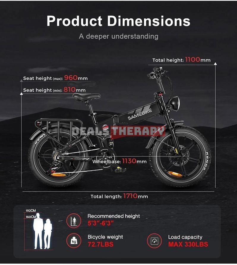 SAMEBIKE RS A02