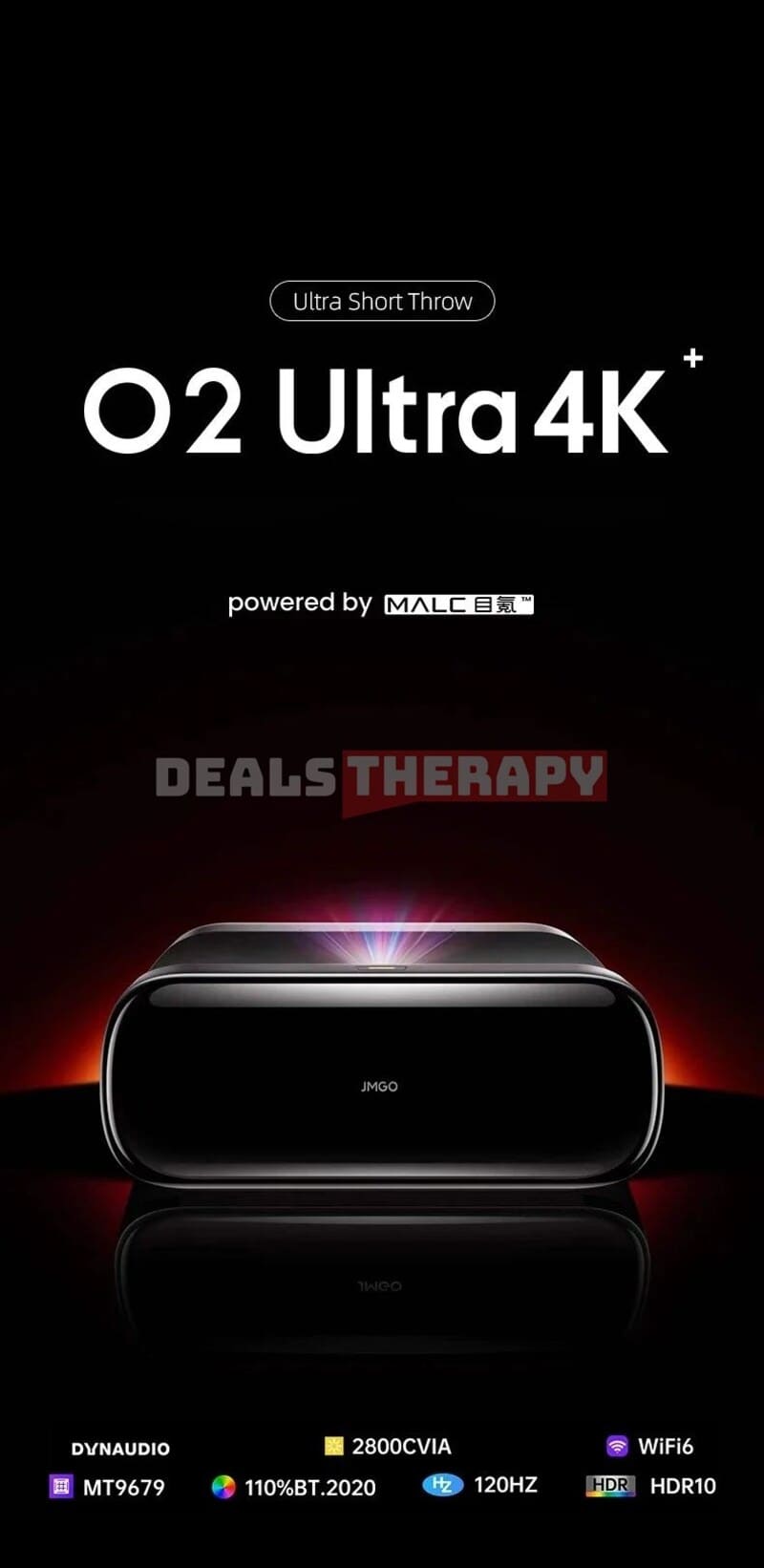 JMGO O2 Ultra DealsTherapy