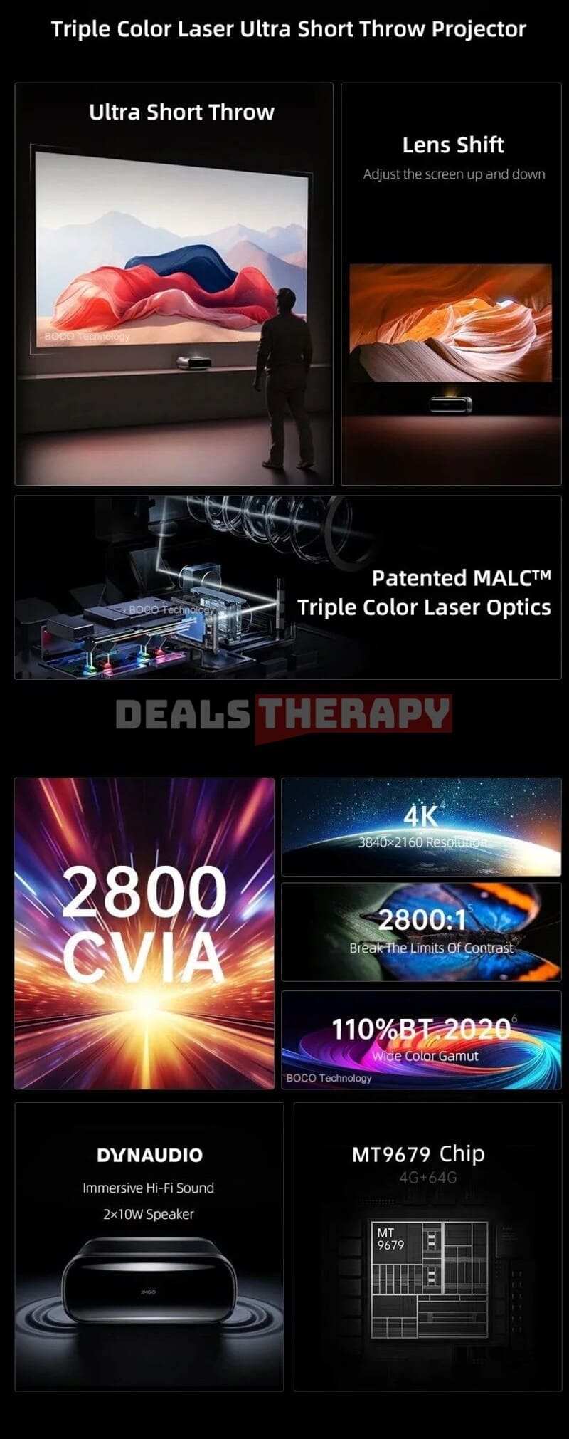 JMGO O2 Ultra DealsTherapy