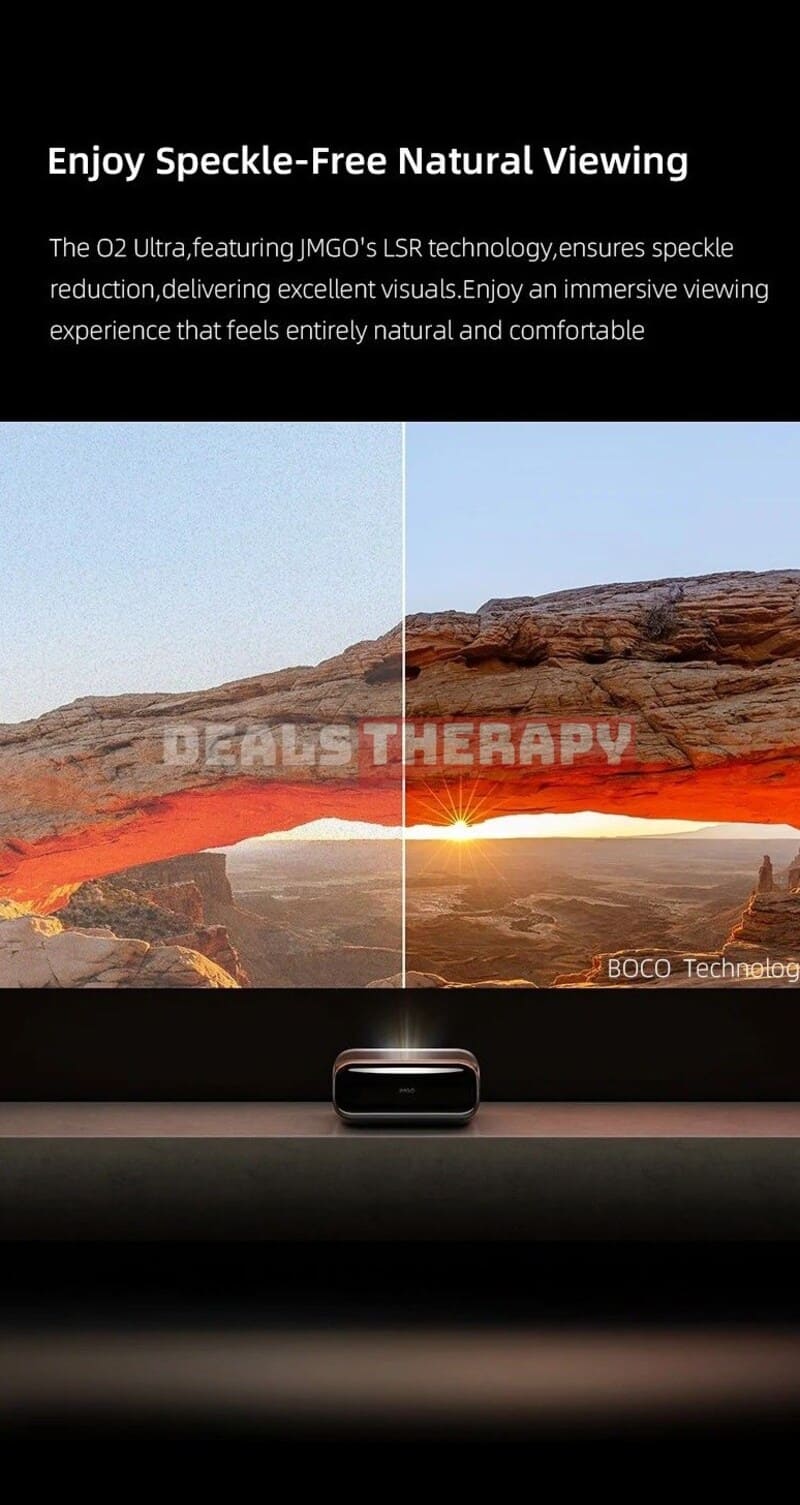 JMGO O2 Ultra DealsTherapy