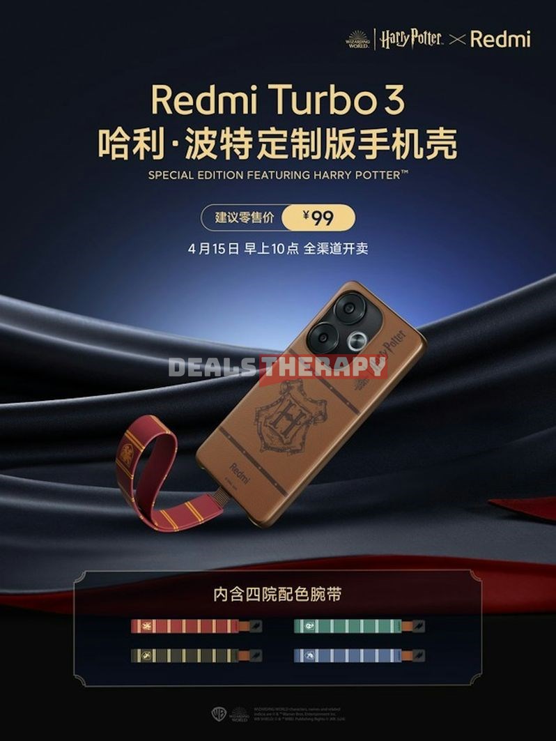 Xiaomi Redmi Turbo 3 Harry Potter Edition