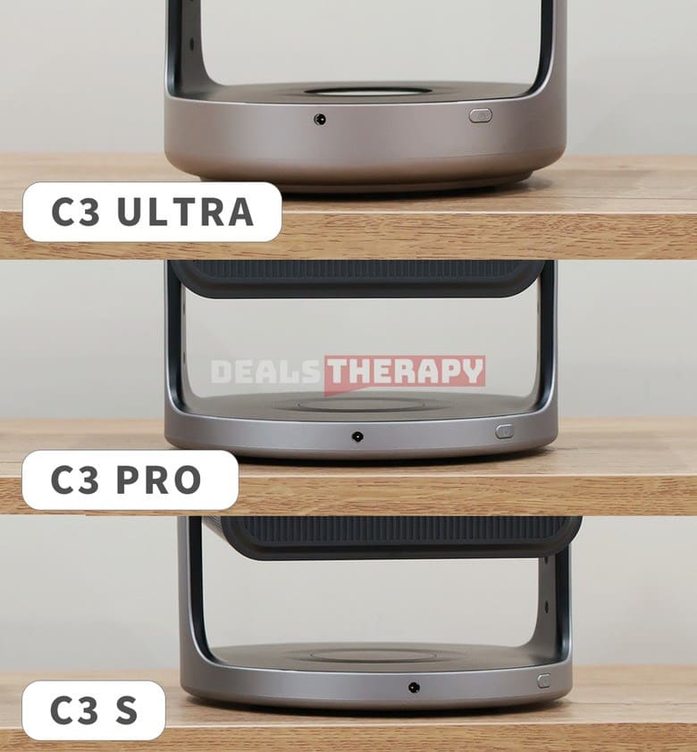 Vidda C3 Pro vs Vidda C3 Ultra vs Vidda C3S design comparison