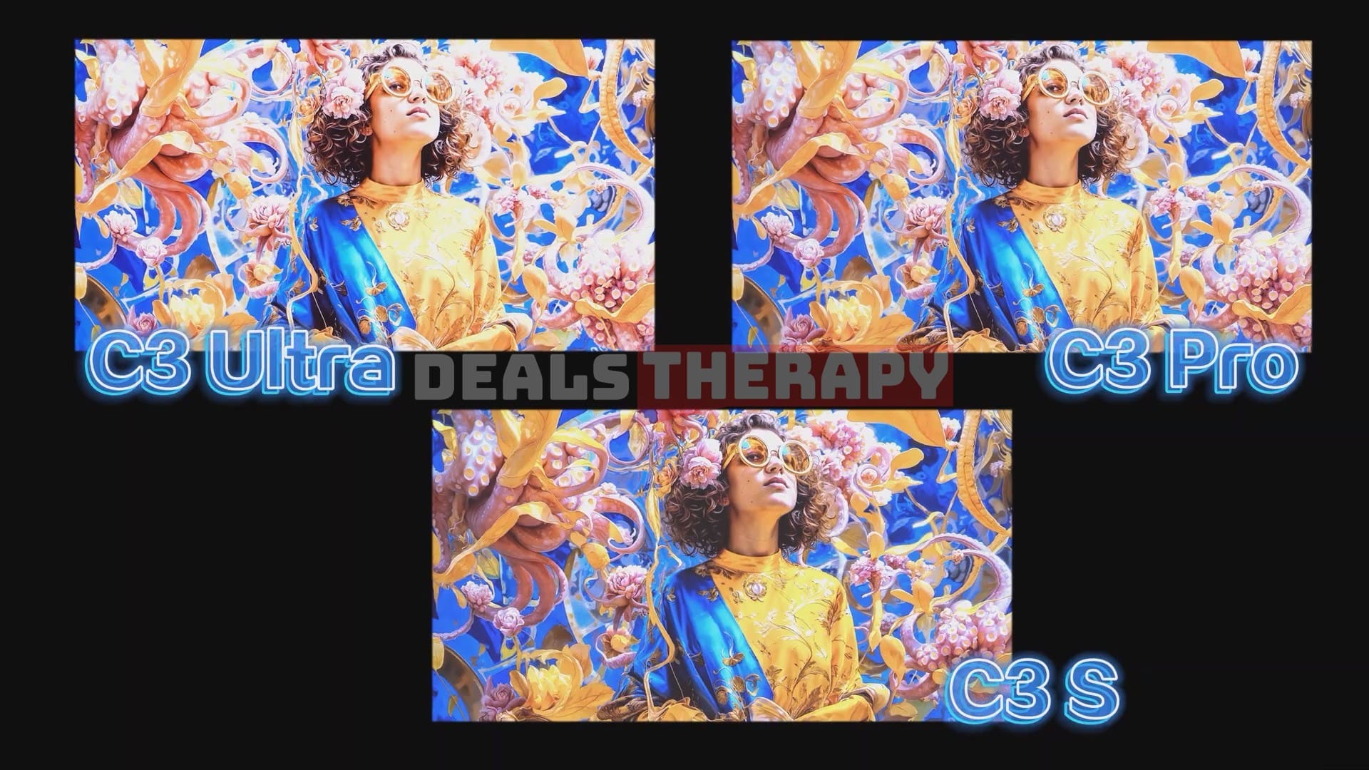 Vidda C3 Pro vs Vidda C3 Ultra vs Vidda C3S image quality comparison 3