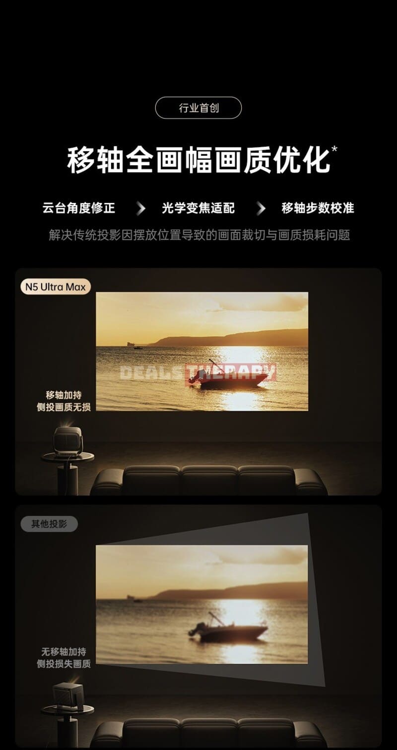 JMGO N5 Ultra Max Deals Therapy