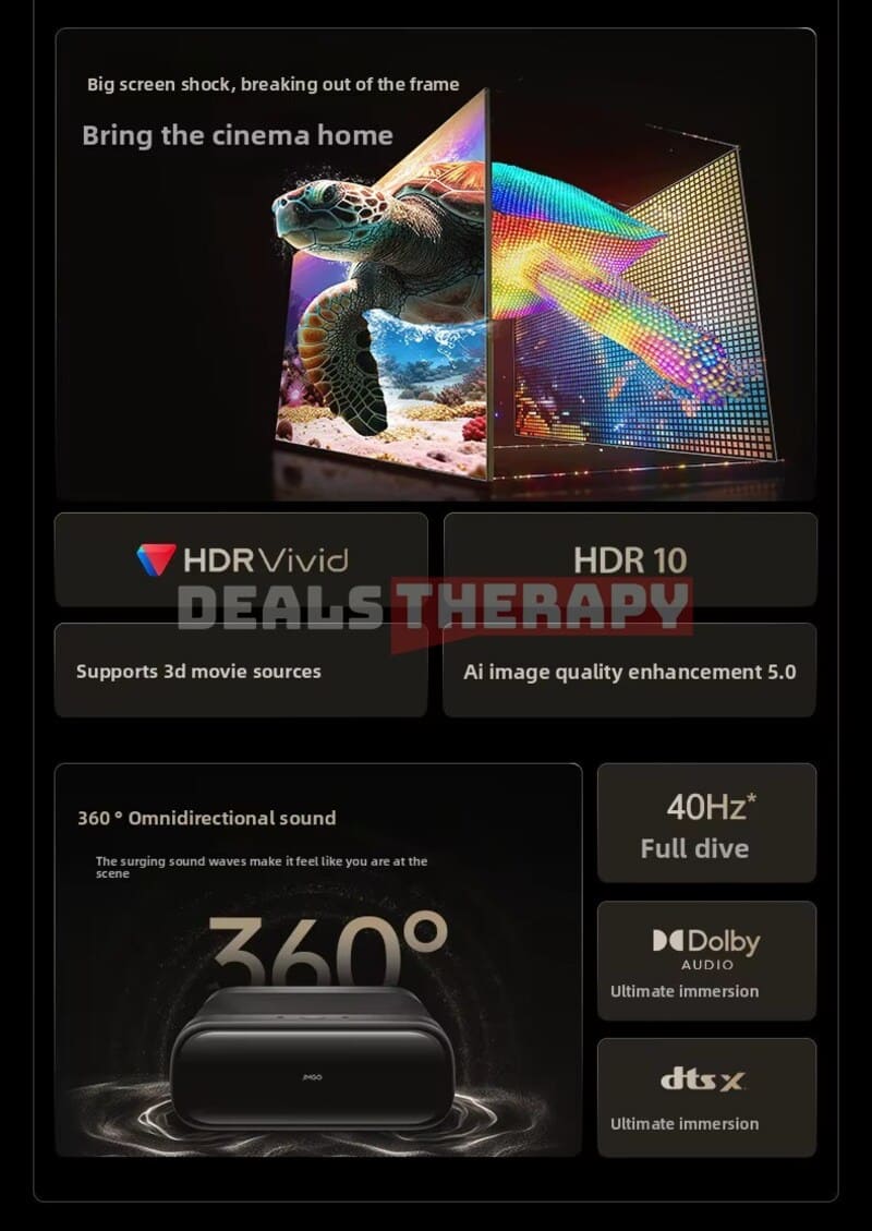 JMGO O3 Ultra DealsTherapy