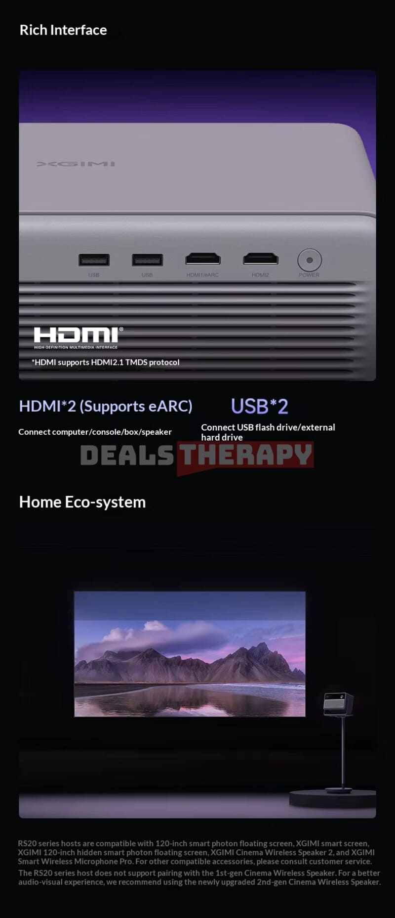 XGIMI RS 20 Deals Therapy