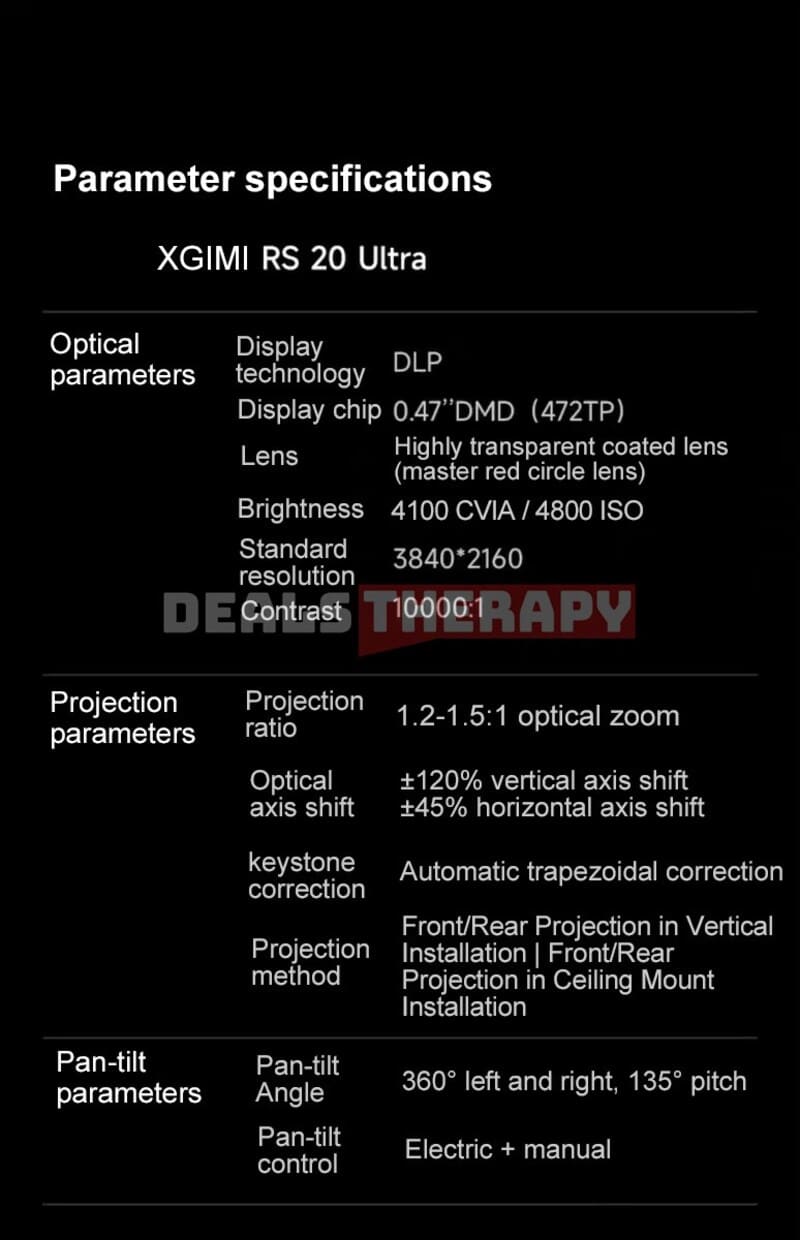 XGIMI RS 20 Ultra DealsTherapy