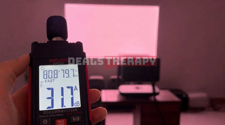 Vidda C5 Pro Max Fan Noise Level