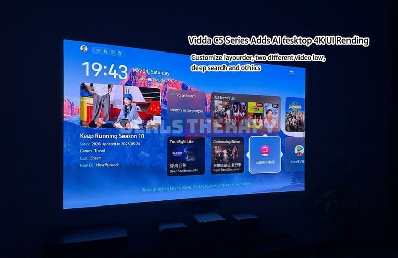 Hisense Vidda C5 Pro Max vs. C5 Ultra AI system