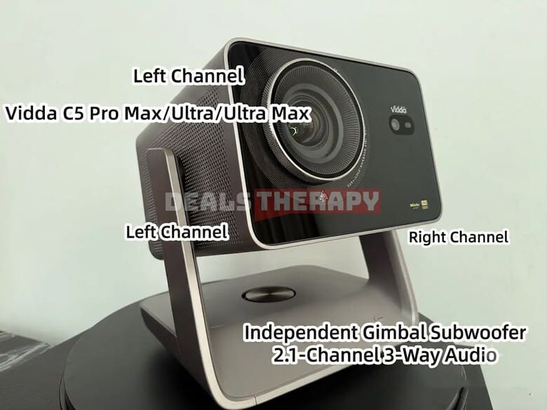 Vidda C5 Pro Max, Ultra, Ultra Max Audio Speakers
