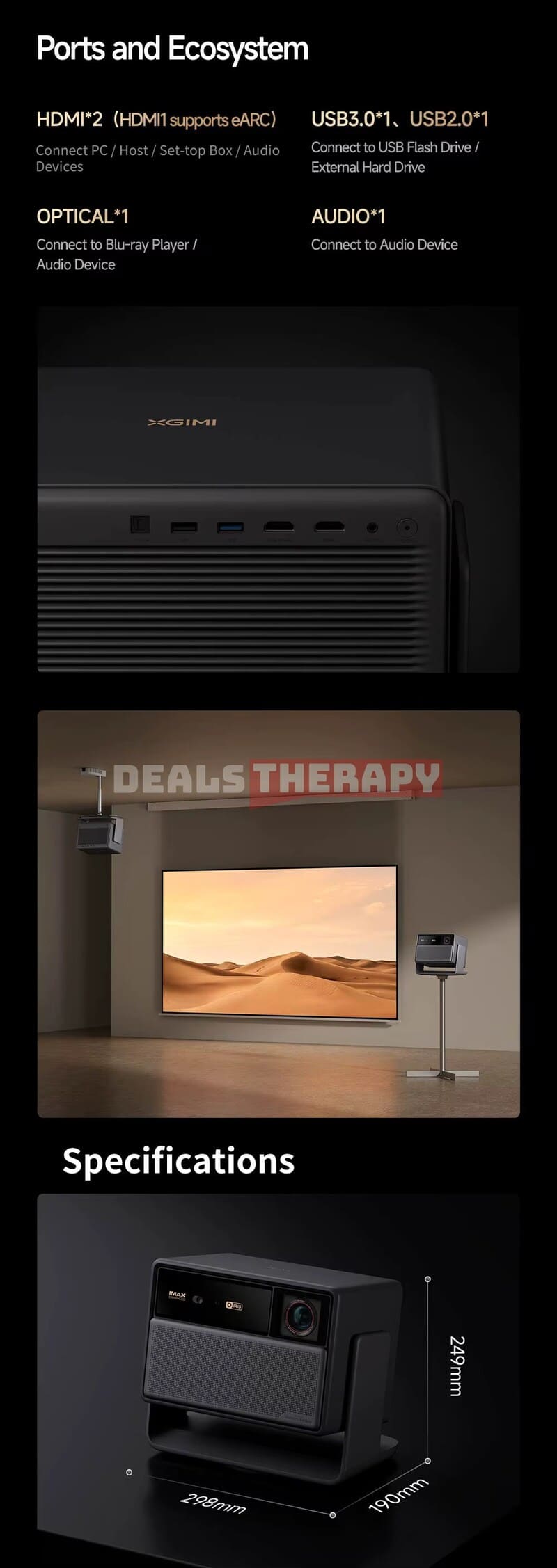 XGIMI RS30 Ultra DealsTherapy.com