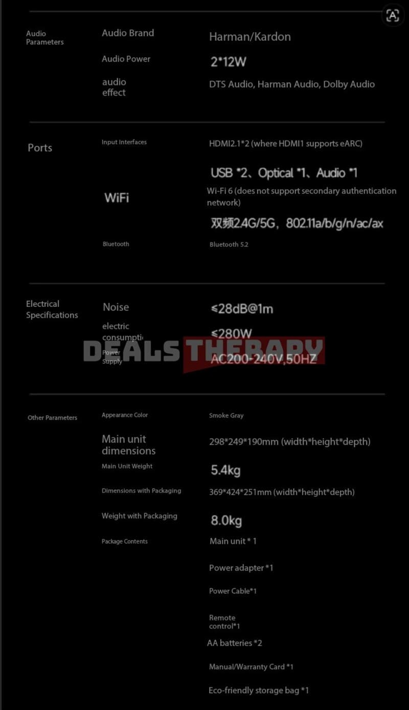 XGIMI RS30 Ultra DealsTherapy.com