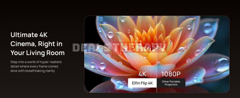 XGIMI Elfin Flip 4K DealsTherapy.com