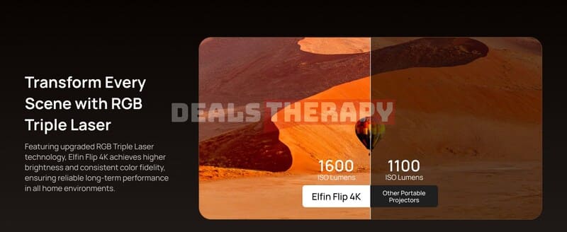XGIMI Elfin Flip 4K DealsTherapy.com