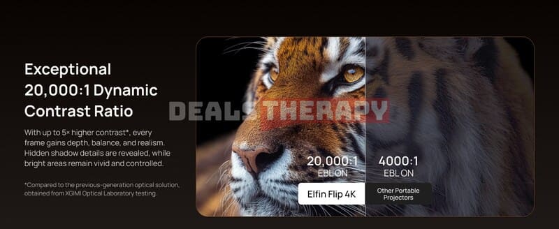 XGIMI Elfin Flip 4K DealsTherapy.com