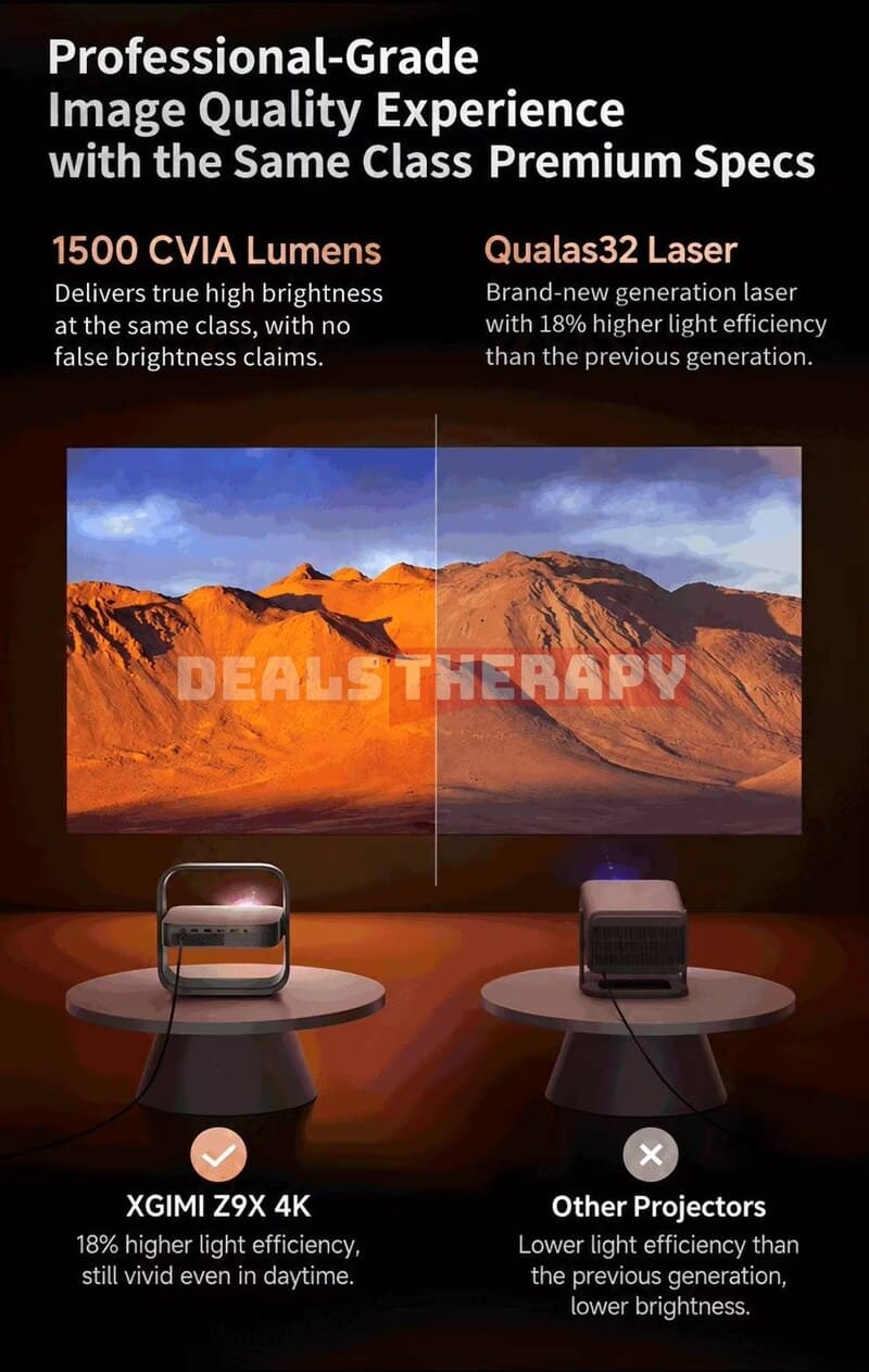 XGIMI Z9X 4K DealsTherapy.com