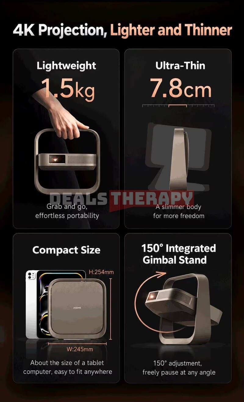 XGIMI Z9X 4K DealsTherapy.com
