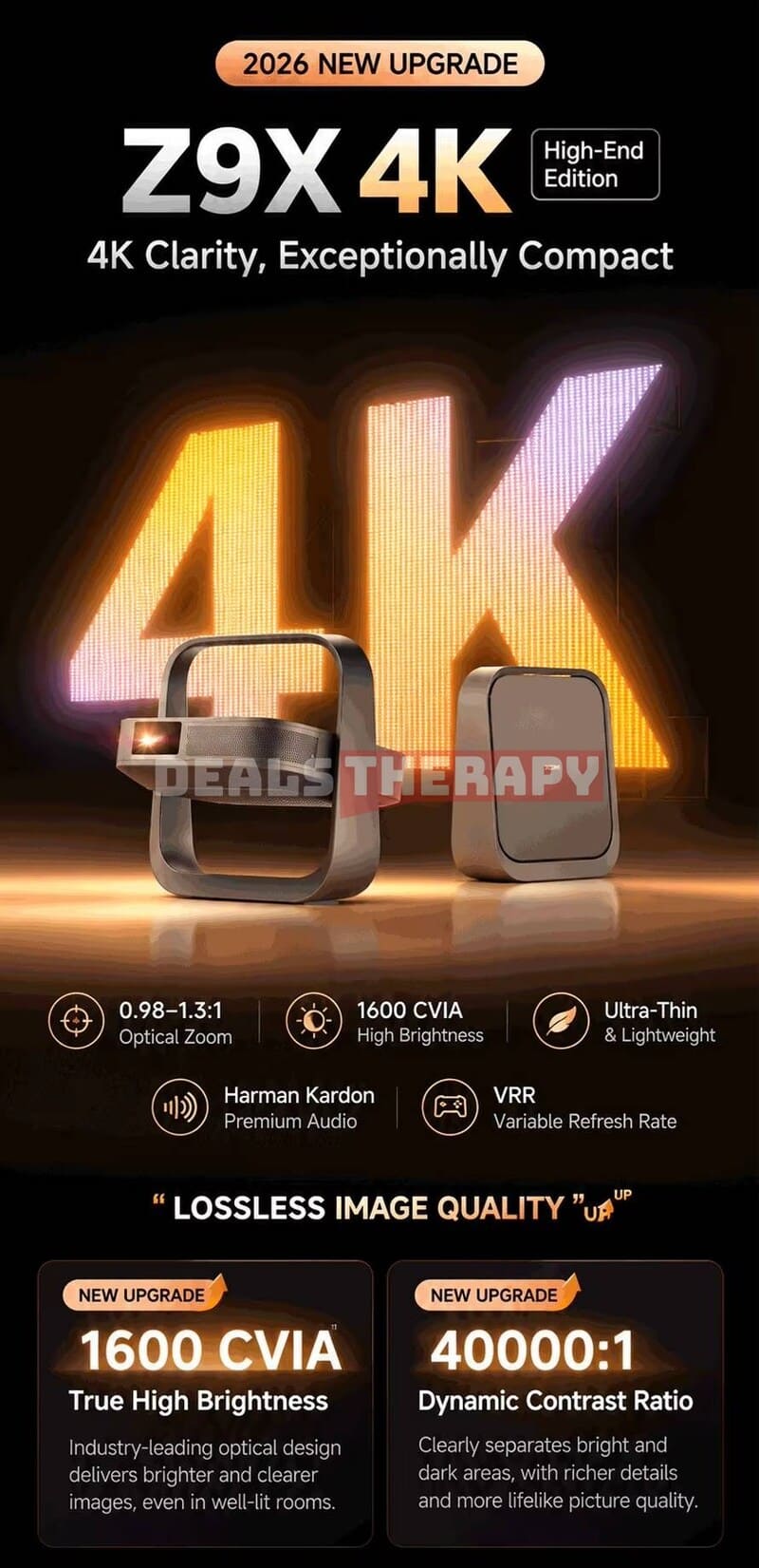 XGIMI Z9X 4K High Brightness DealsTherapy.com